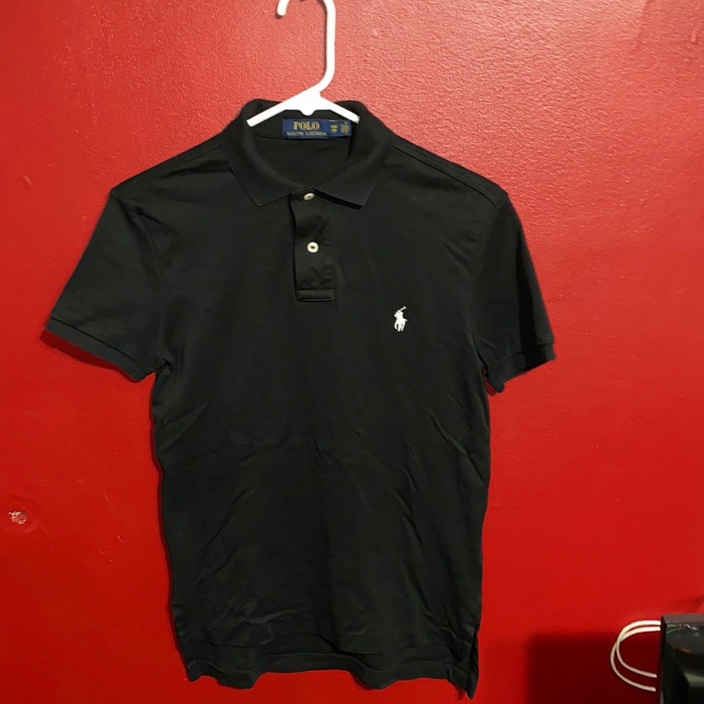 Polo black shirt